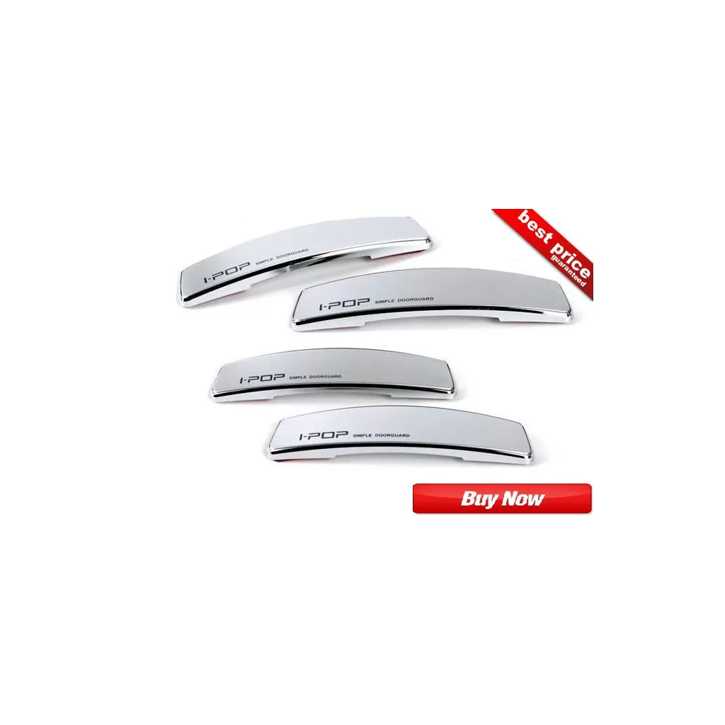 Buy Original Classic Silver IPOP Door Guards at low prices-RideoFrenzy