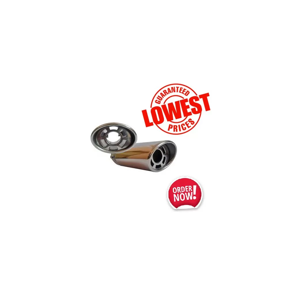 Buy Diamond Cut Heavy Duty Stainless Steel Exhaust Mufflers / Pipe at low prices-RideoFrenzy