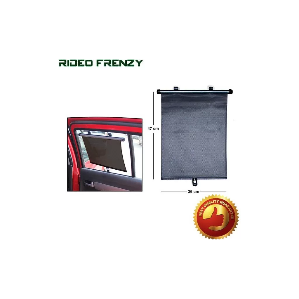 Buy Front Windshild / Window Automatic Roller Curtains- Universal Fit Black