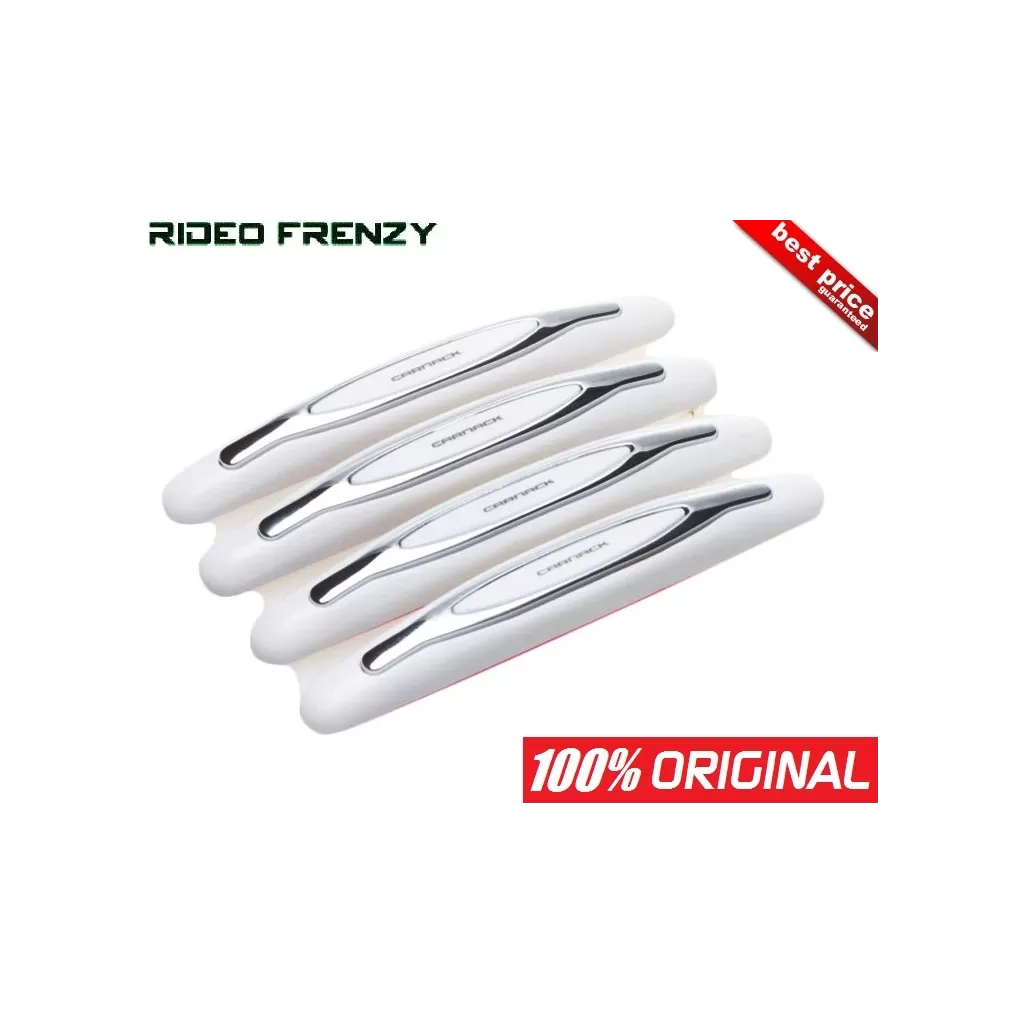 Buy Compact Edge White Car Door Guards at low prices-RideoFrenzy