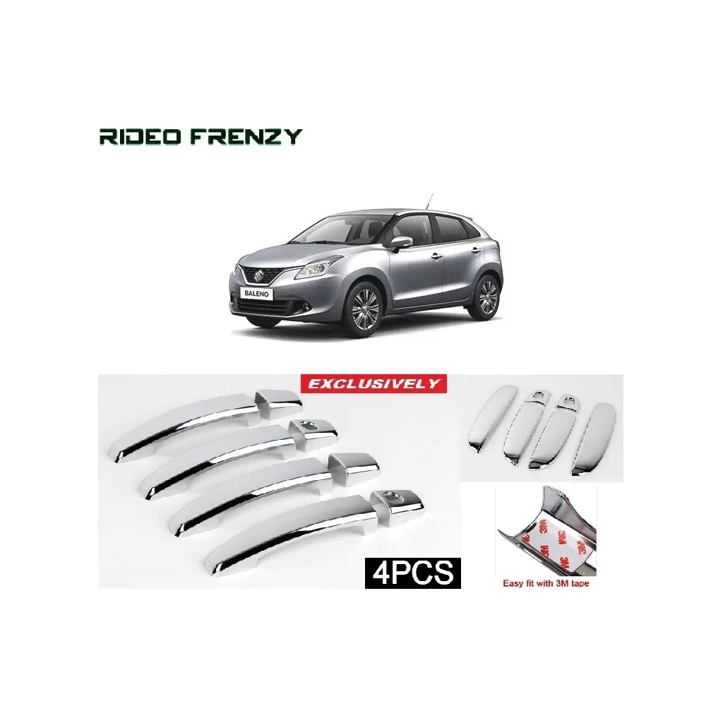 Buy Maruti Suzuki Baleno Chrome Handle/Catch Covers Garnish | Best Selling Baleno Accessories