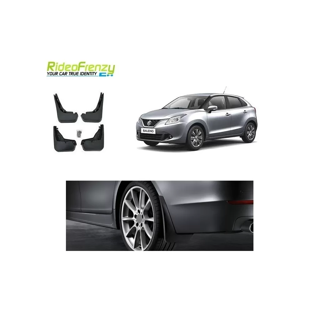 Buy Maruti New Baleno Mud Flaps | ABS Plastic | Original OE Type Fitting online India