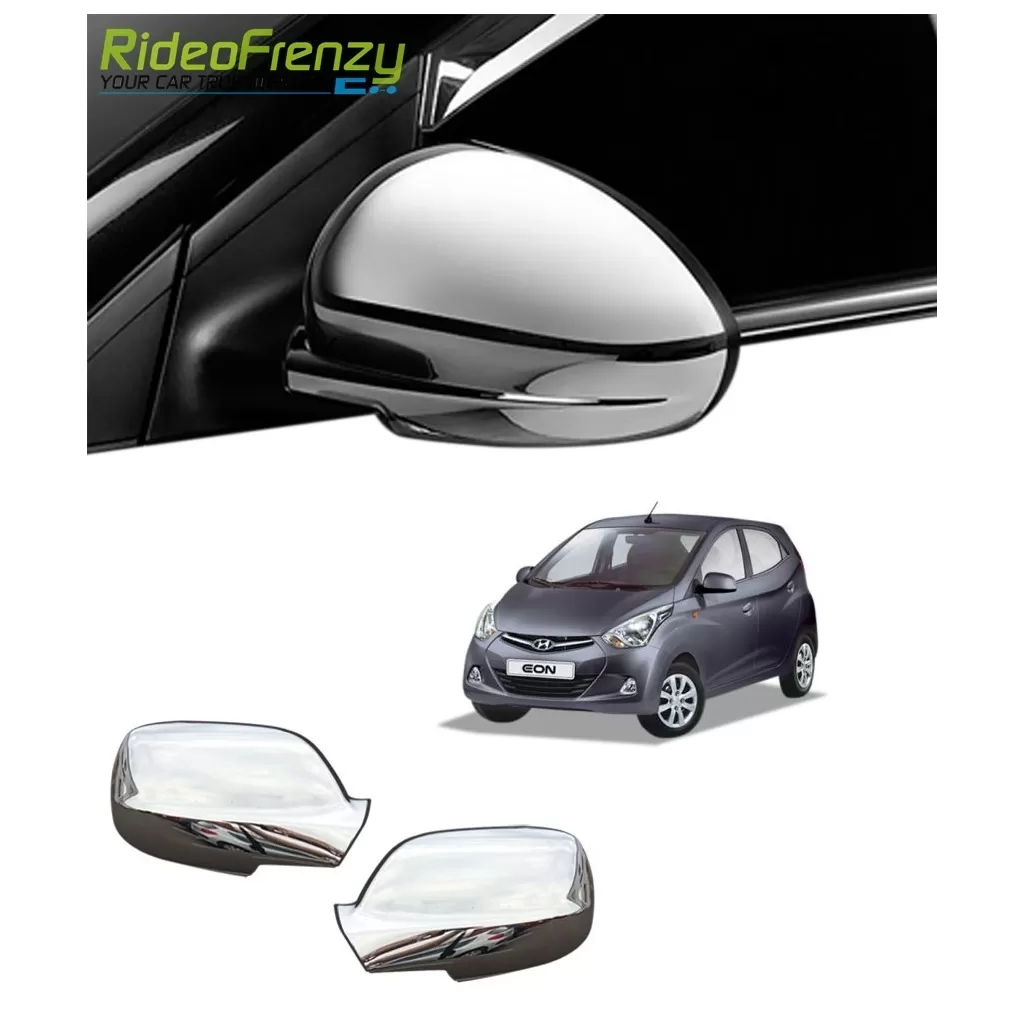 Buy Triple Layered Hyundai Eon Chrome Mirror Covers online at low prices-RideoFrenzy