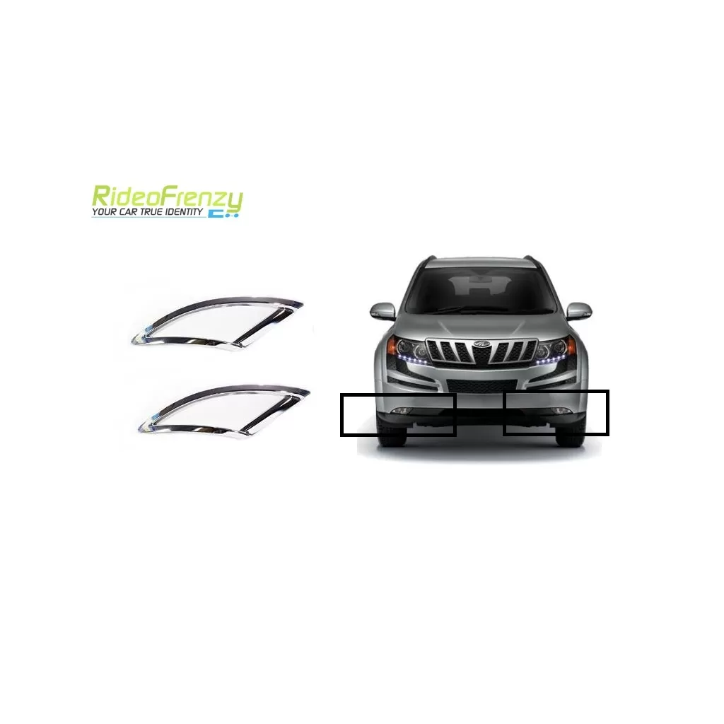 Buy Mahindra XUV500 Chrome Fog Lamp Covers online at low prices-Rideofrenzy
