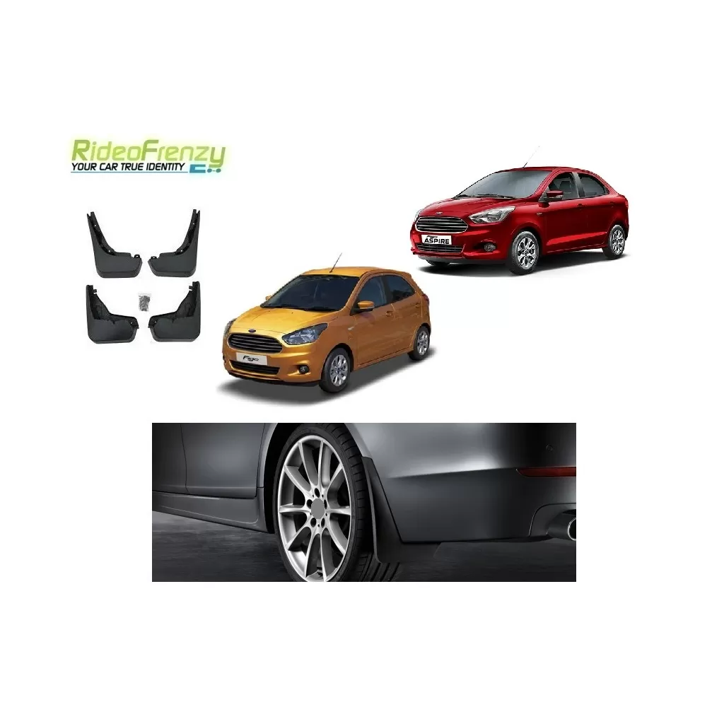 Buy Plastic OEM Ford Figo Aspire/New Figo Mud Flaps at low prices-RideoFrenzy