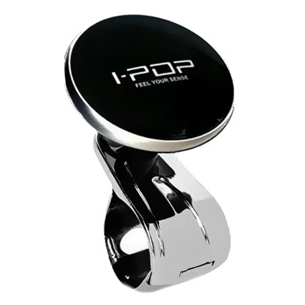Buy Premium Black Chrome I-POP Steering Knob
