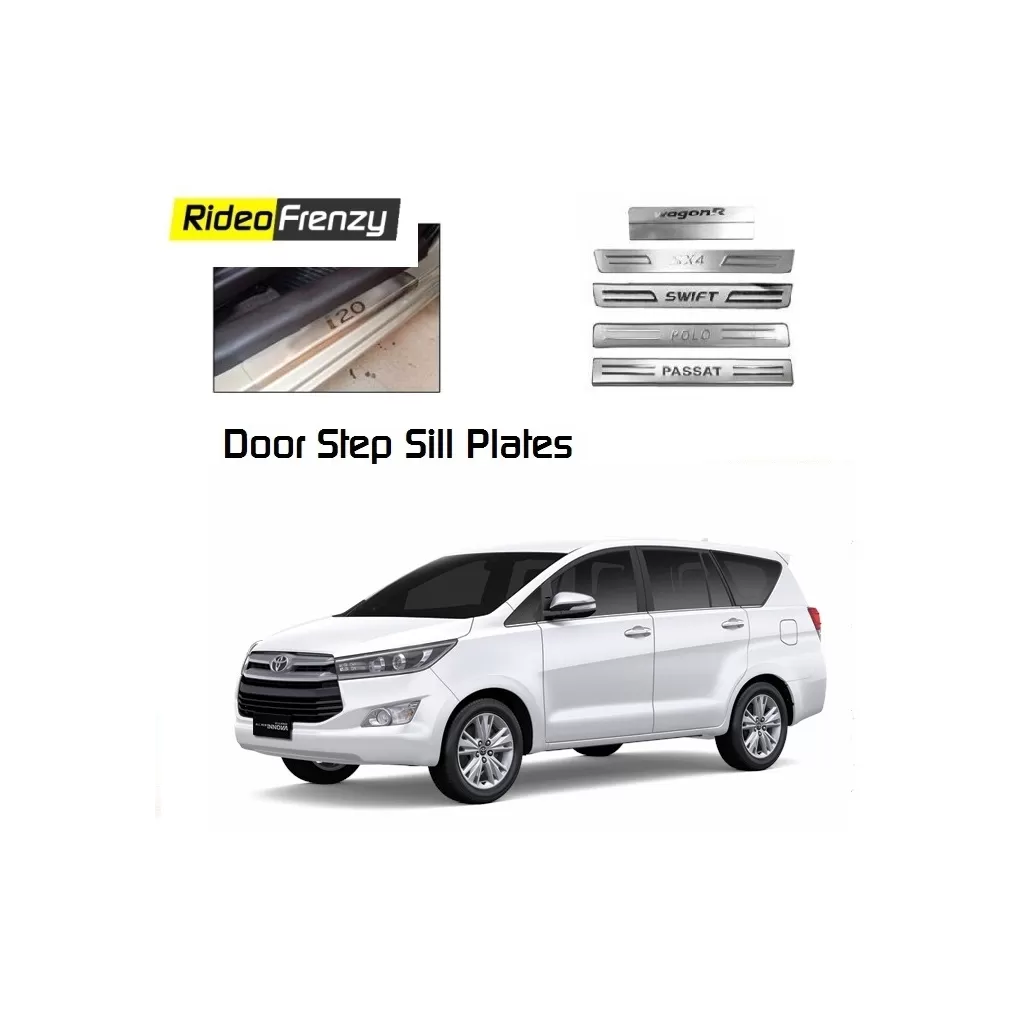 Buy Innova Crysta Door Stainless Steel Sill Plates online at low prices-Rideofrenzy