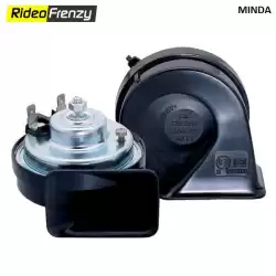 Minda Black Car/Bike Horns Set of 2