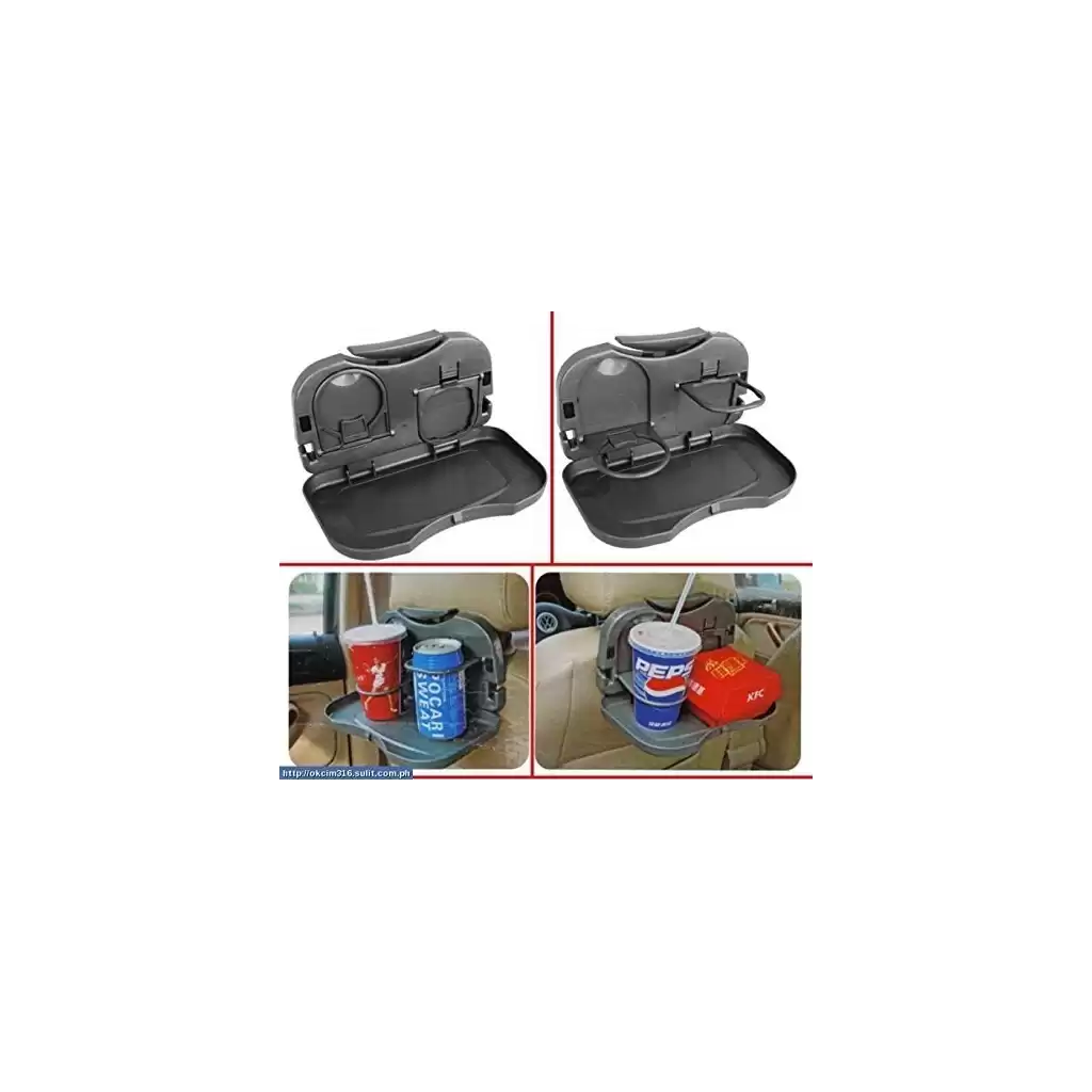 Premium Universal Black Car Meal Tray