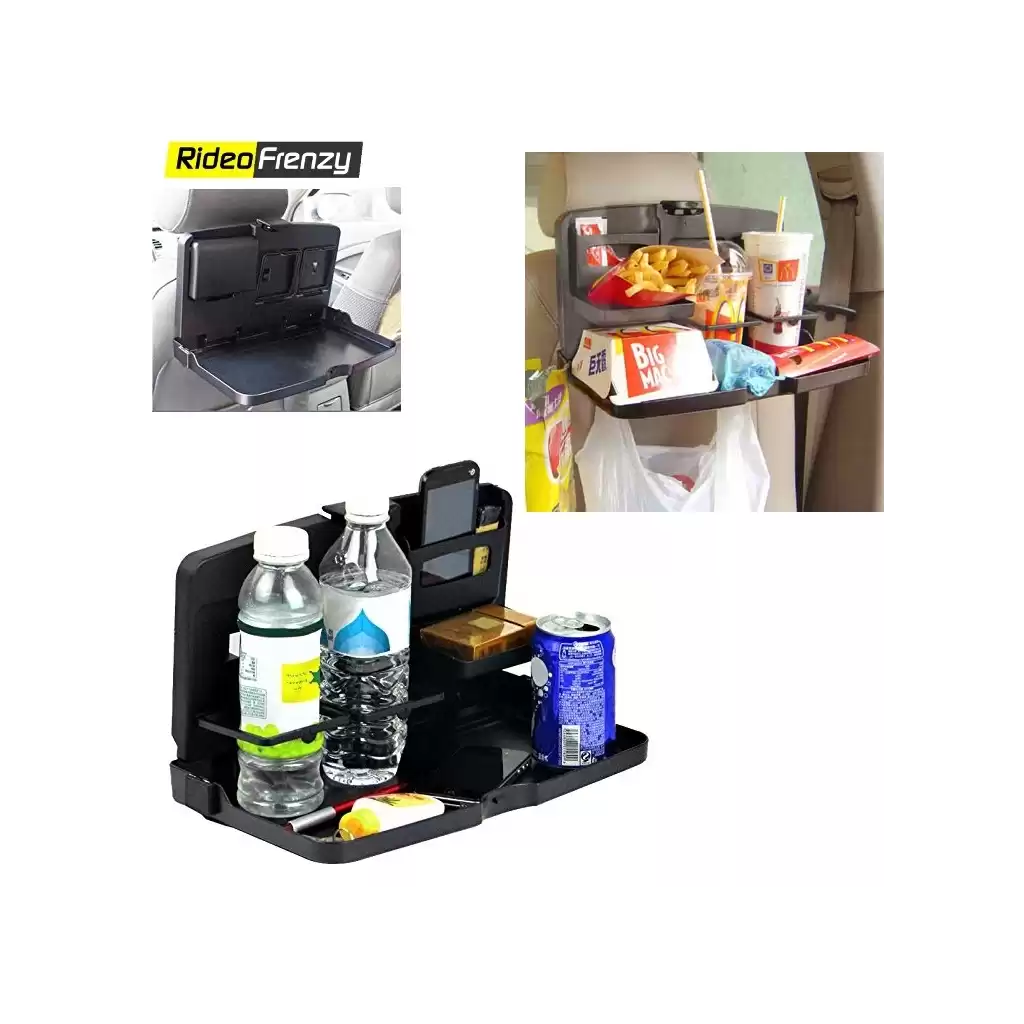 Premium Universal Black Car Meal Tray