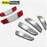 Status White High Glossy Slim Door Guards