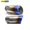 Zig Zag Chrome Heavy Duty Exhaust Muffler