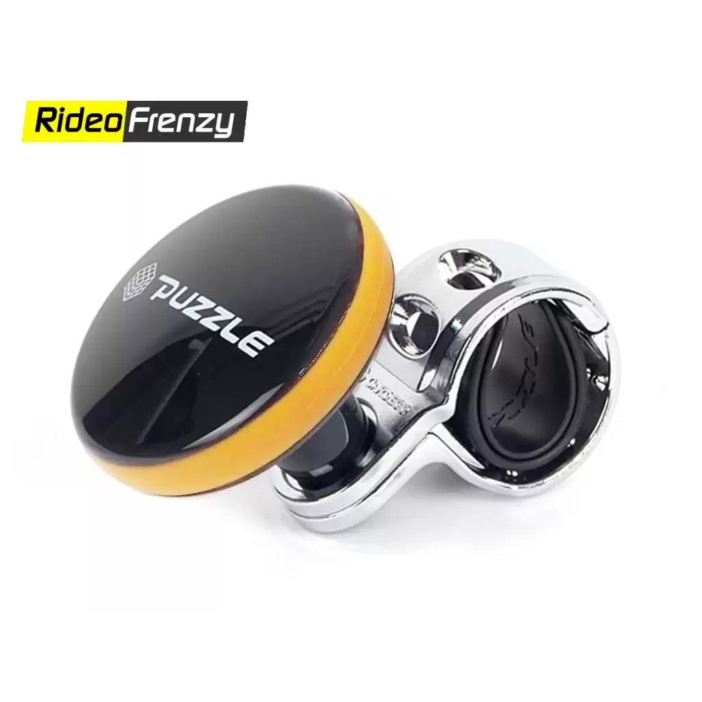 Buy Puzzle Yellow Power Steering Knob online India | Imported | 100% Original
