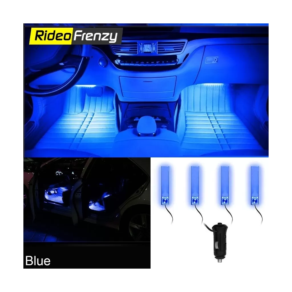 Buy Car Interior Floor Decor Light Online | Blue NeonStrips