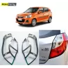 Buy Premium New Alto K10 Chrome Tail Light Covers at low prices-RideoFrenzy