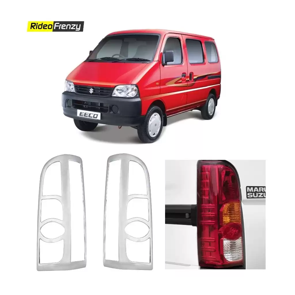 Buy Maruti Eeco Chrome Tail Light Cover online at low prices-RideoFrenzy