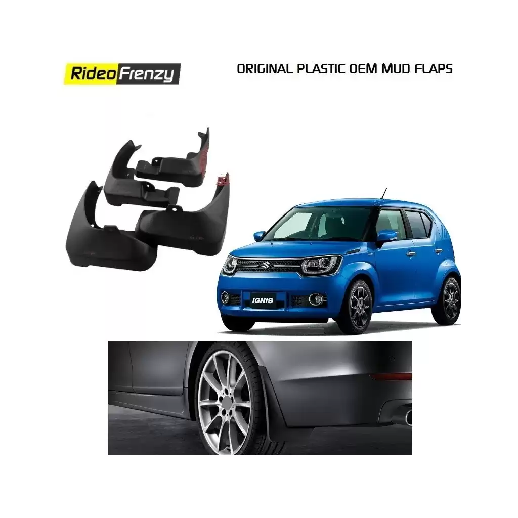 Plastic Original OEM Mud Flaps for Maruti Ignis