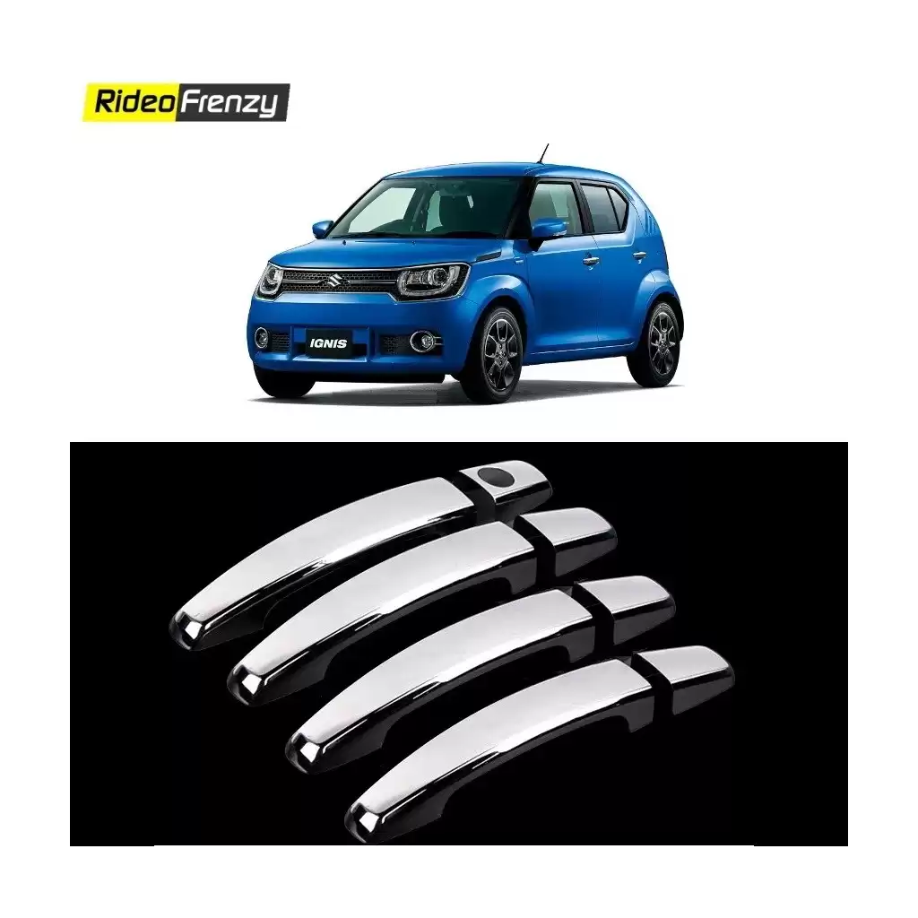 Triple Layered Maruti Suzuki Ignis Chrome Handle Covers