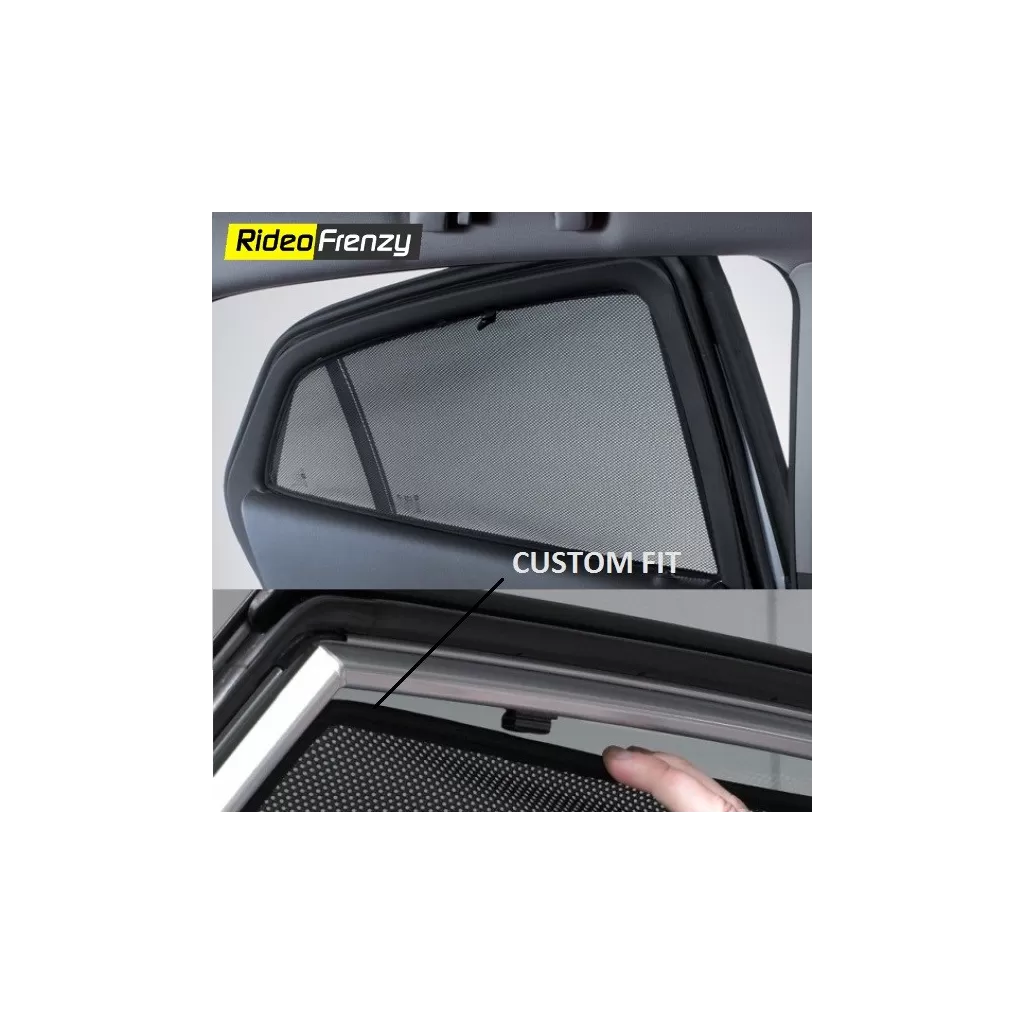 Buy Premium Quality Zipper Magnetic Sun Shades Car Curtain Online India