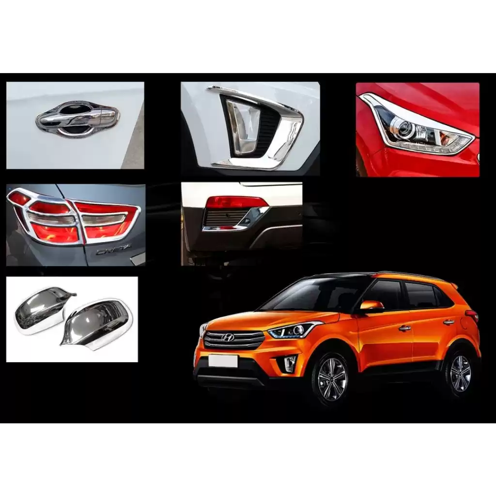 Hyundai Creta Chrome Combo Set of 6