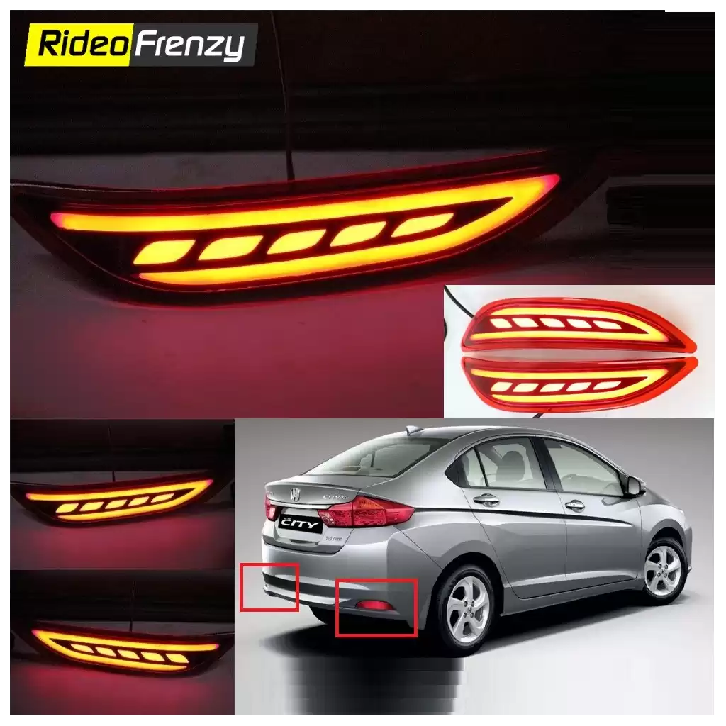 Honda City Ivtec/Idtec Rear LED Reflector Lamp DRL