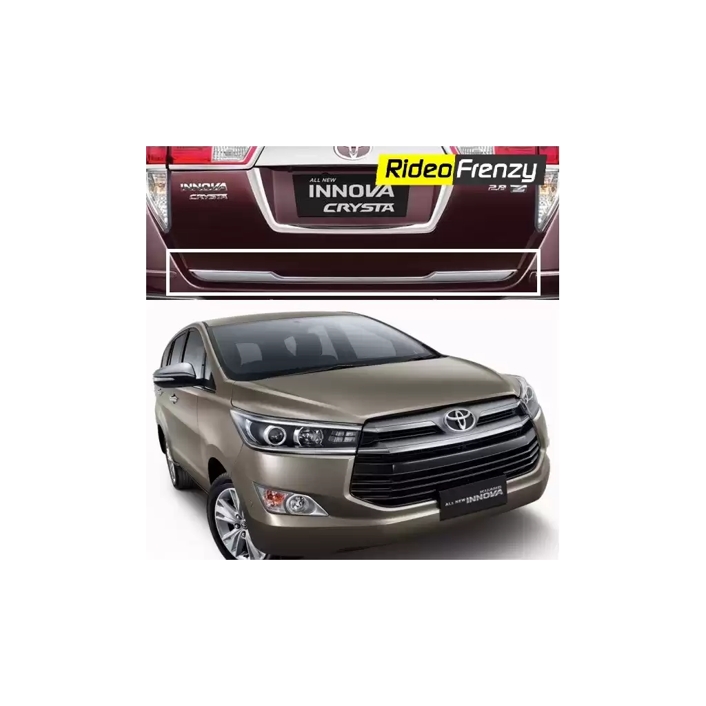 Innova Crysta Chrome Dickey Garnish in ABS