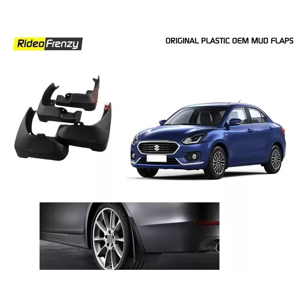 Buy ABS Plastic Maruti Dzire 2017 Mud Flaps | Original OEM Products | COD & EMI