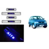 Maruti Alto Door Stainless Steel Sill Plate with Blue LED