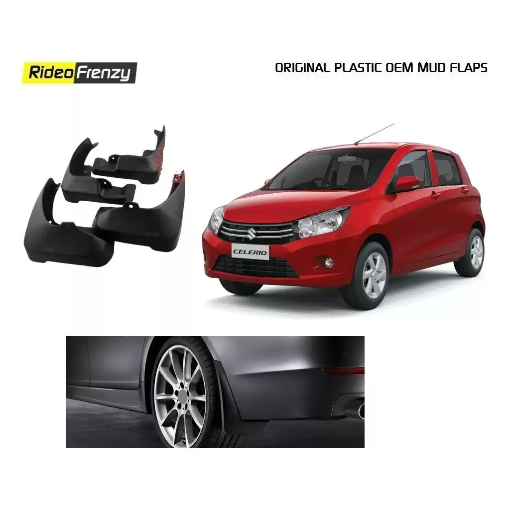 Plastic OEM Maruti Celerio Mud Flaps