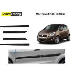 Maruti Ritz Original Matt Black Side Beading