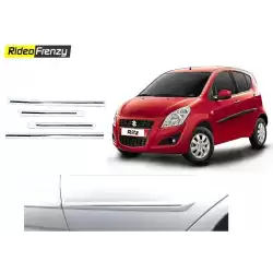 Buy Maruti Ritz White Chrome Side beading at low prices-Rideofrenzy