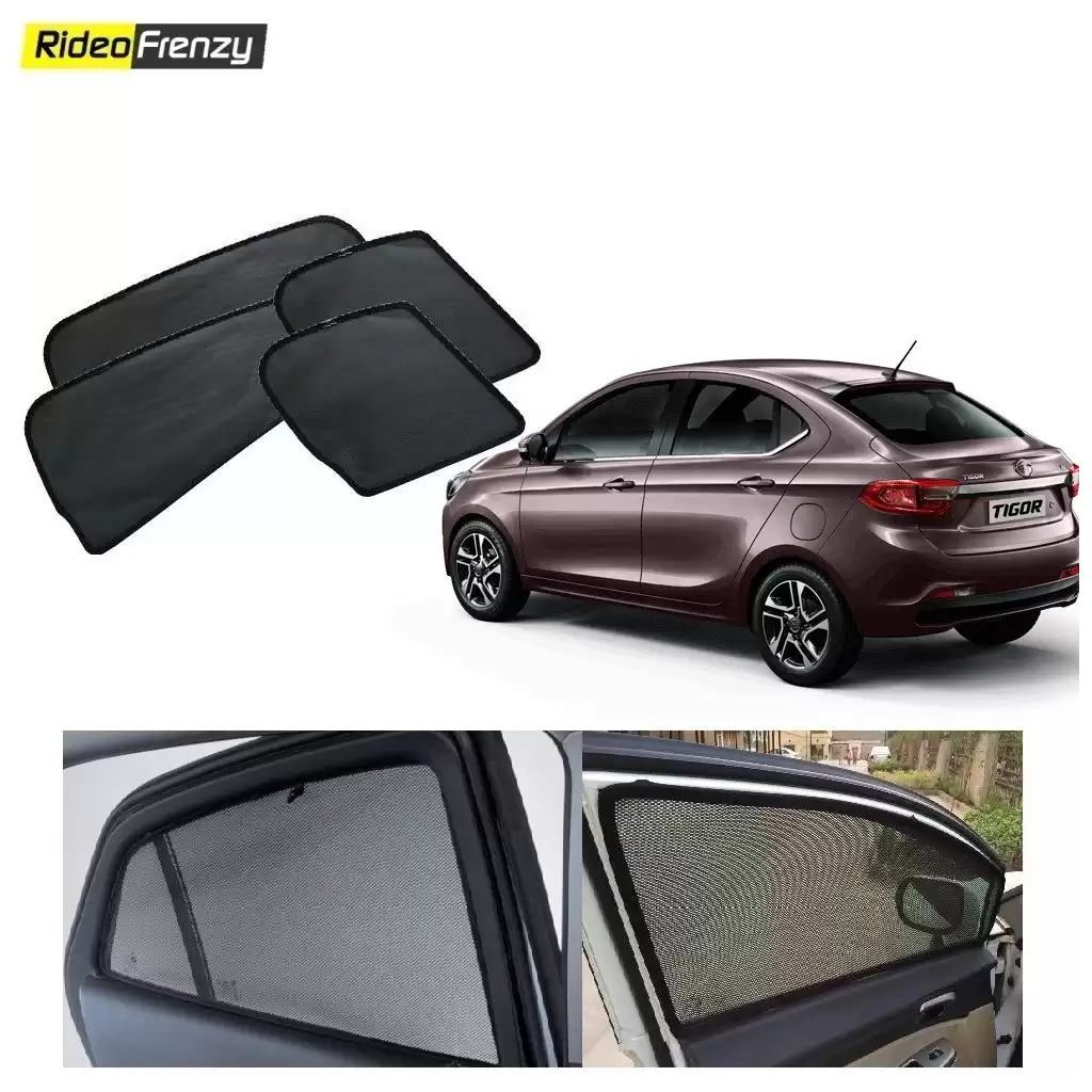 Buy Tata Tigor Magnetic Car Window Sunshade at low prices-Rideofrenzy
