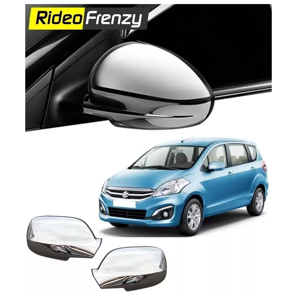 Buy Maruti Ertiga Chrome Mirror Covers Online at low prices-RideoFrenzy