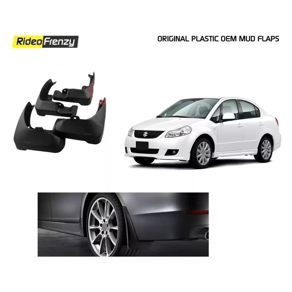 Buy Plastic OEM Maruti SX4 Mud Flaps at low prices-RideoFrenzy