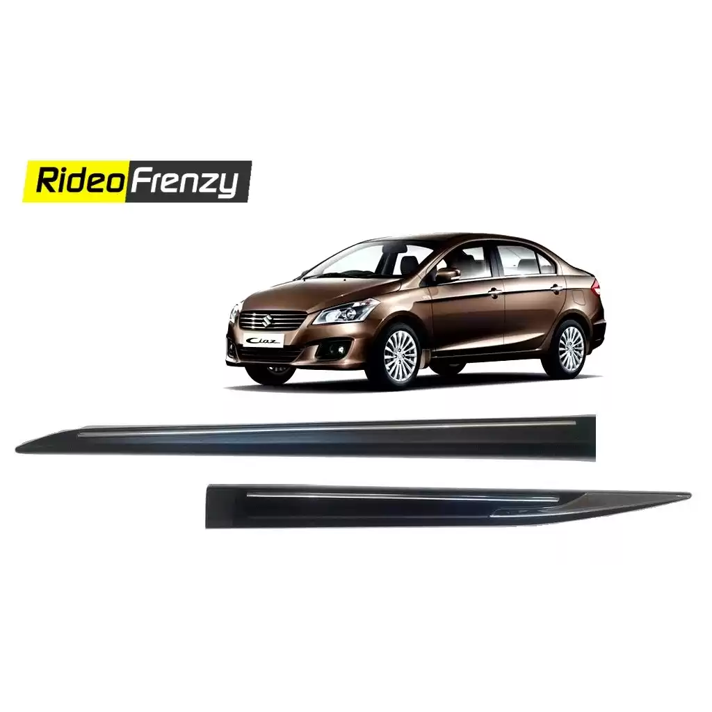 Maruti Ciaz Side Beading -Black Chromed