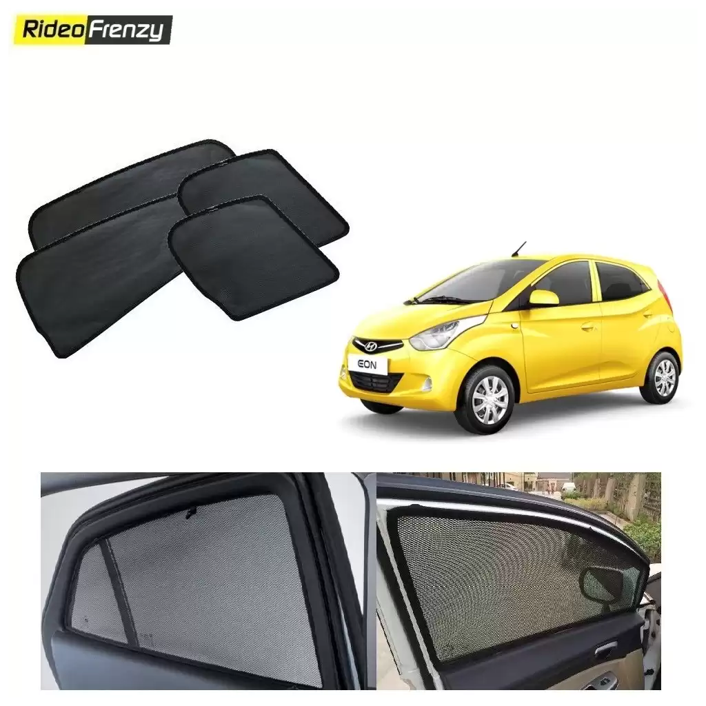 Buy  Hyundai Eon Magnetic Car Window Sunshade at low prices-Rideofrernzy