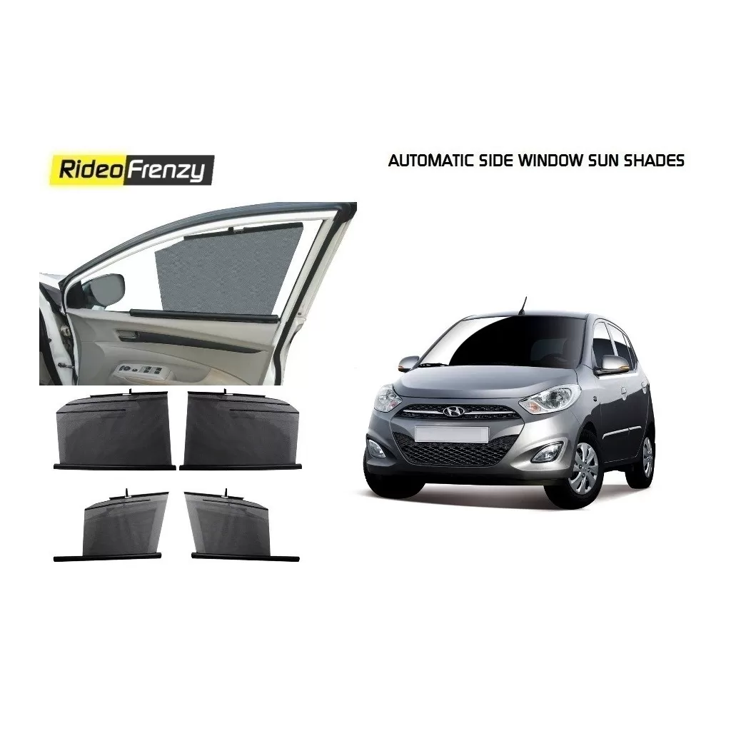 Buy Hyundai i10 Automatic Side Window Sun Shade at low prices-RideoFrenzy
