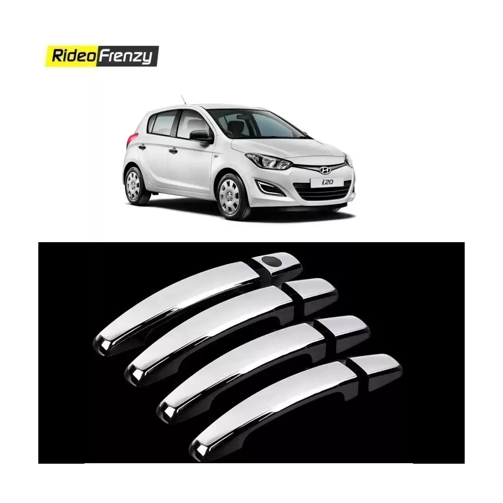 Buy Hyundai i20 Door Chrome Handle Covers at low prices-RideoFrenzy
