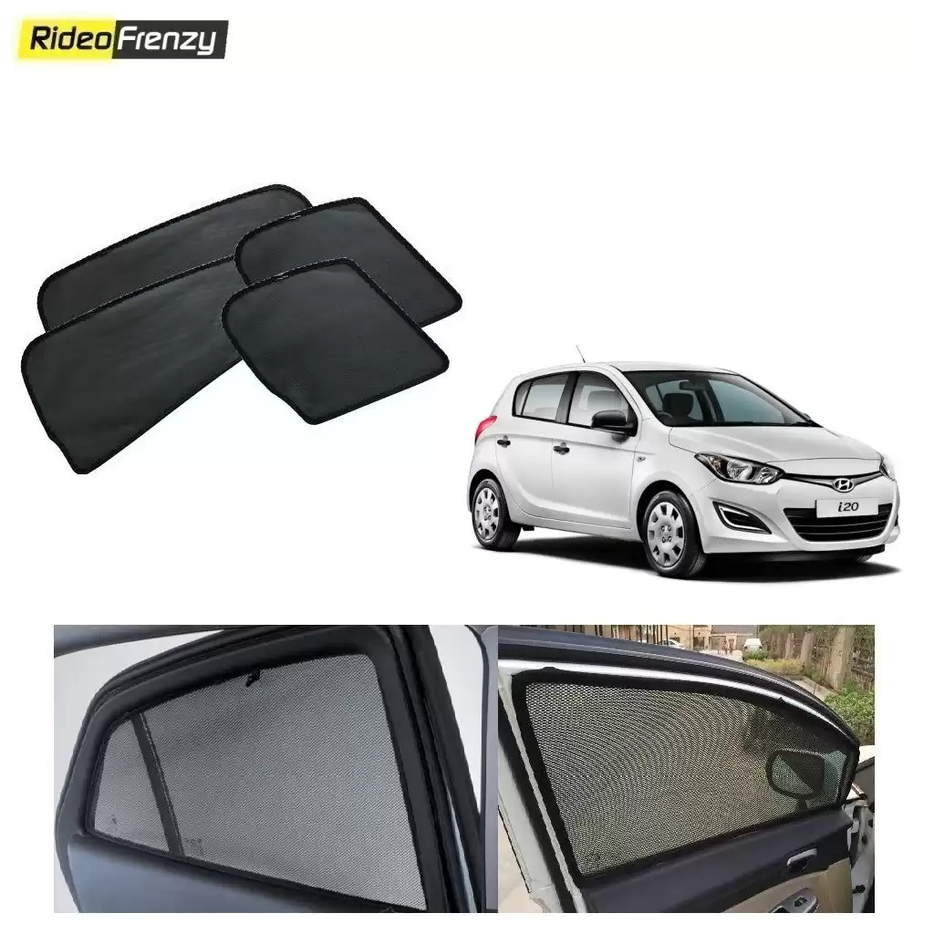 Buy Hyundai i20 Magnetic Car Window Sunshades at low prices-RideoFrenzy