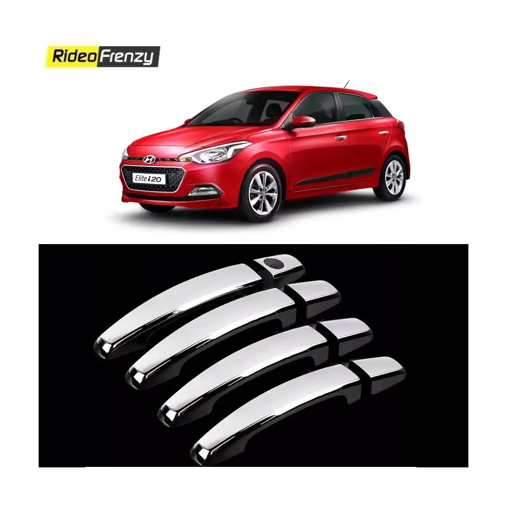 Buy Hyundai Elite i20 Door Chrome Handle Covers at low prices-RideoFrenzy