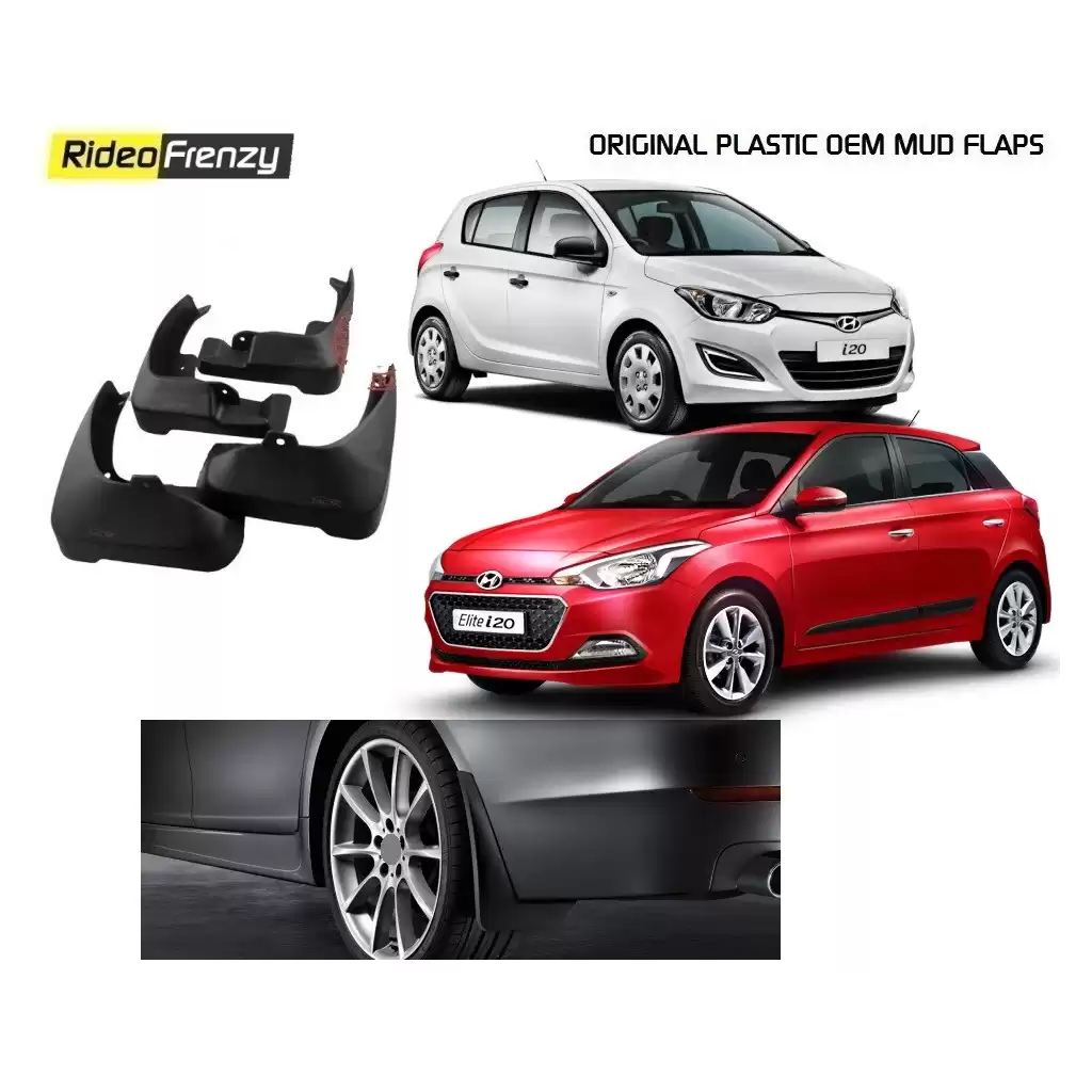 Buy Original OEM Hyundai i20 & Elite i20 Mud Flaps at low prices-RideoFrenzy