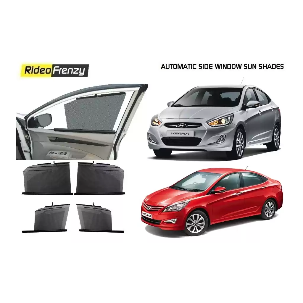 Hyundai Verna Automatic Side Window Sun Shades
