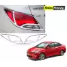 Buy Hyundai Verna Fluidic Chrome Tail Light Covers at low prices-RideoFrenzy