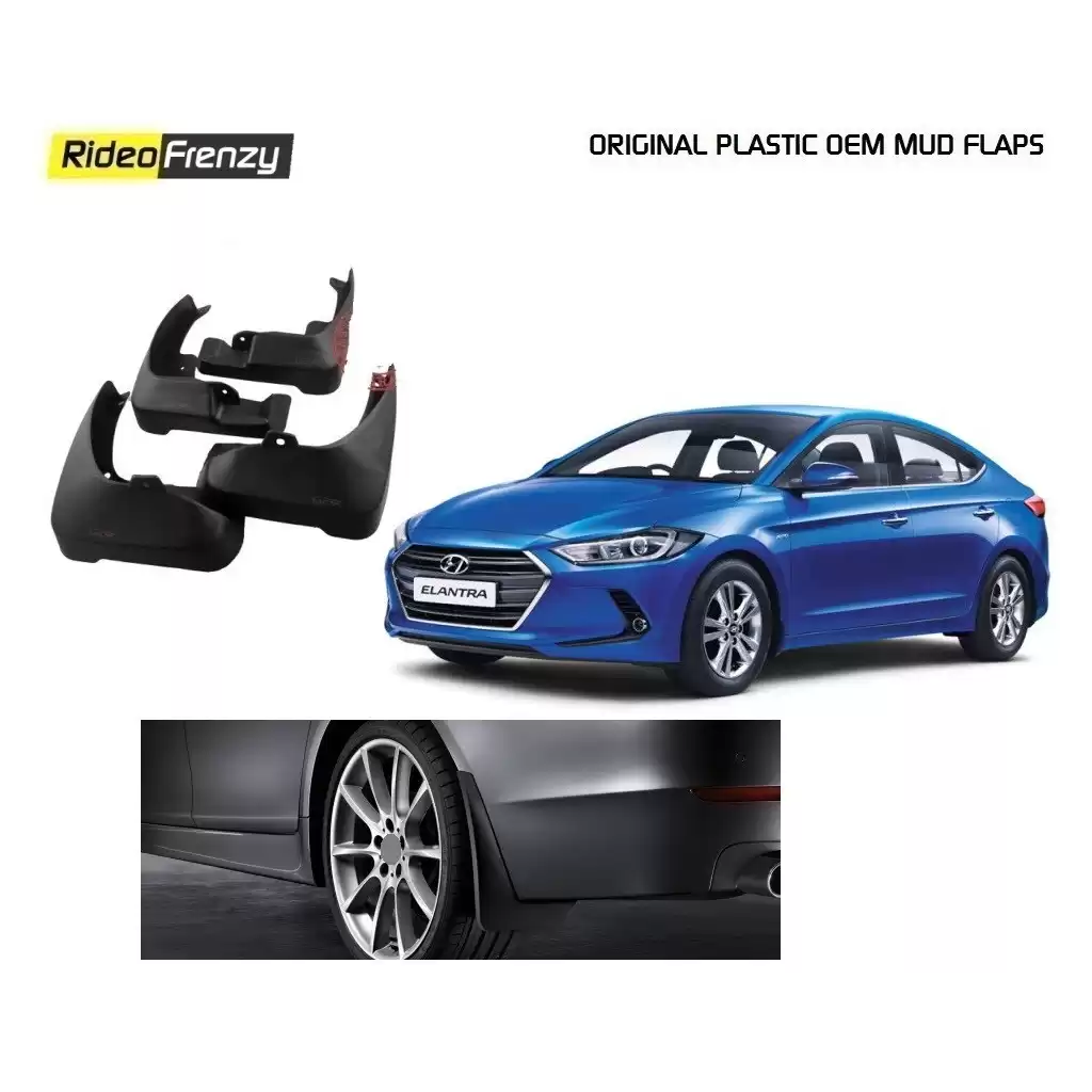 Buy Hyundai Elantra Original OEM Mud Flaps at low prices-RideoFrenzy