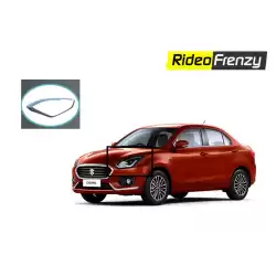 Buy Maruti Suzuki Dzire 2017 Chrome Headlights Garnish Covers | Best Selling