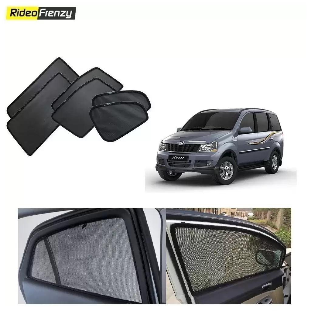 Buy Magnetic Car Window Sunshade for Mahindra Xylo online at low prices-Rideofrenzy