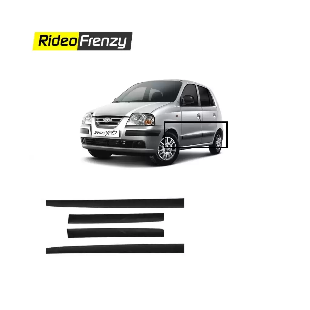 Buy Hyundai Santro Matt Black Side Beading at low prices-RideoFrenzy