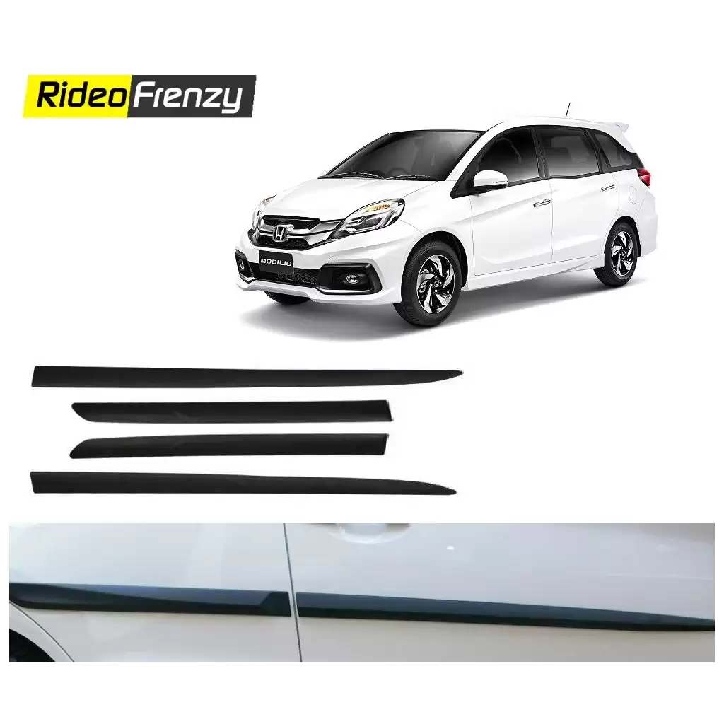 Original Matt Black Honda Mobilio Side Beading