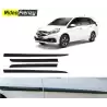 Original Matt Black Honda Mobilio Side Beading