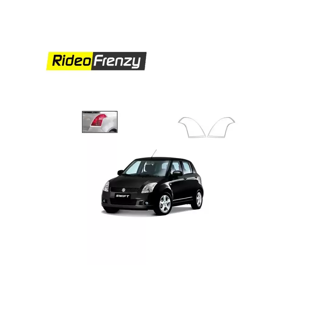Buy Maruti Swift Old Chrome Tail Light Covers at low prices-RideoFrenzy